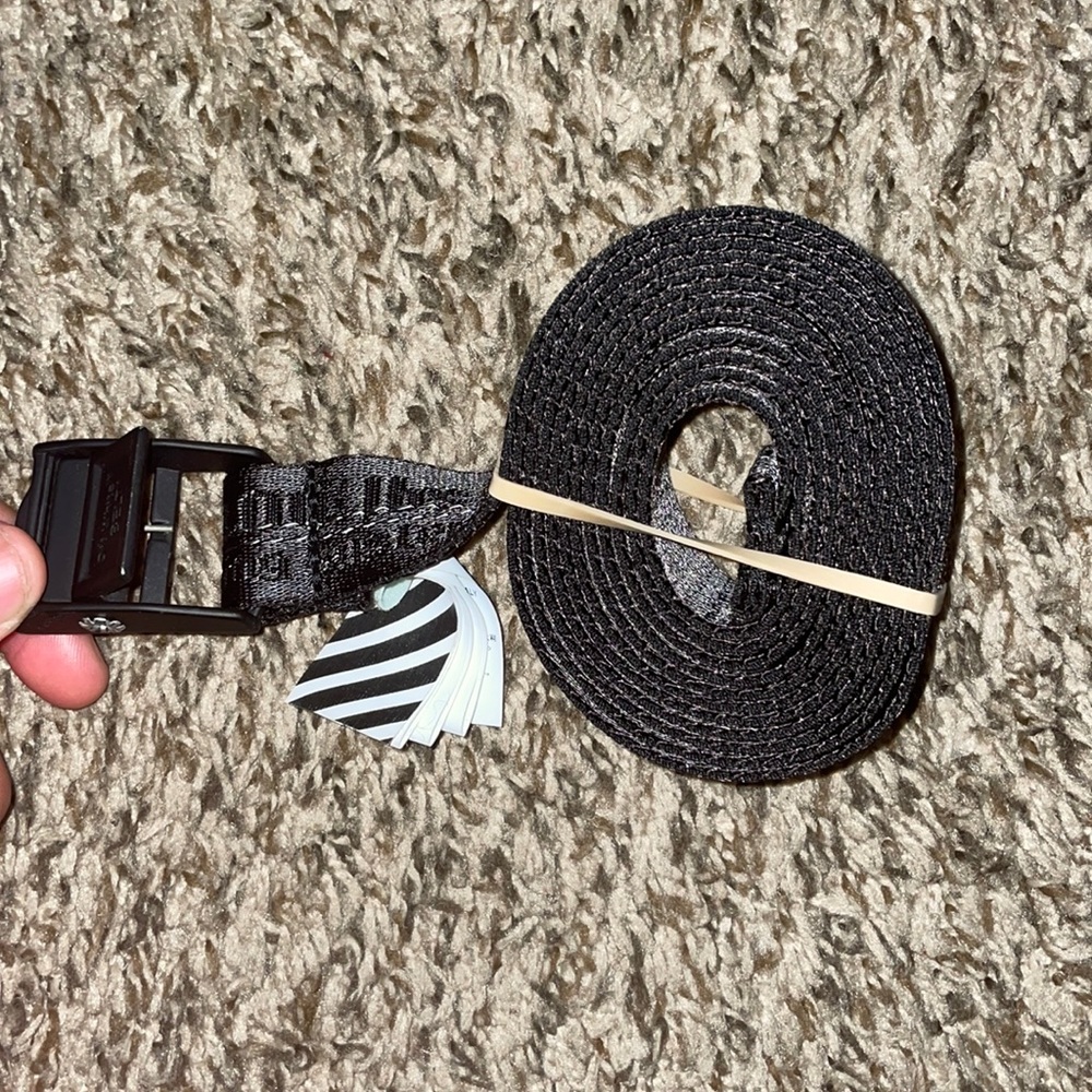 Off-White belt mini ‘Charcoal’